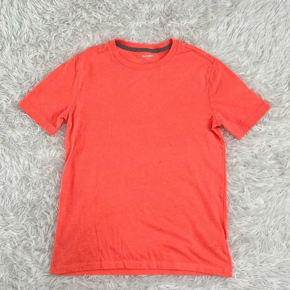 Old Navy Boys Orange T-Shirt Size XL 14 - 16 Youth